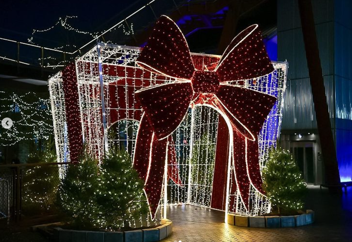 Mercado navideño cerca de Nueva York